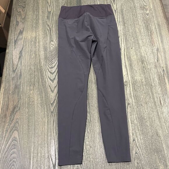Athleta Womens Quest Hybrid Hiking Tight Leggings Stretch Pull-On Grey Size 6 - Picture 8 of 10